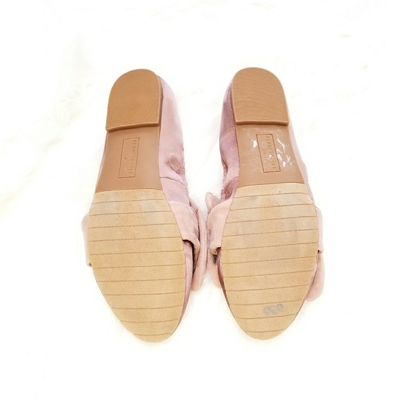 NWOB Kenneth Cole Pauline Satin Rose Ballet Flats - Picture 4 of 8